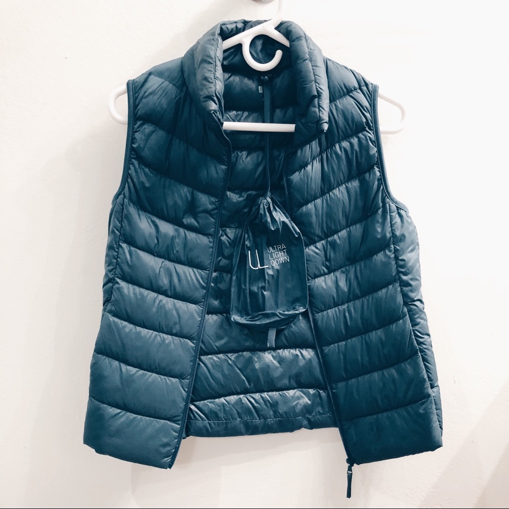 Uniqlo ultra down vest jacket